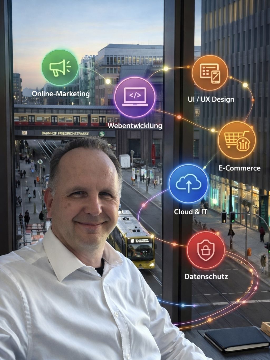 Claas Hansen – Portfolio: Strategie, Produkt & AI, Kommunikation, Events, Wachstum